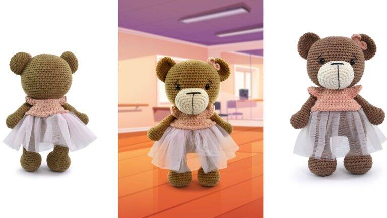 Amigurumi da Ursinha Paula: Um Projeto Lindo e Divertido!