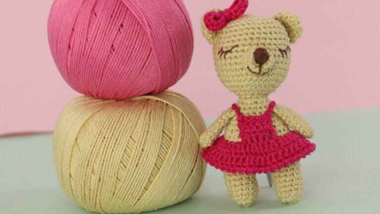 Amigurumi da Ursinha Slim: A Doçura Perfeita para Presentear!