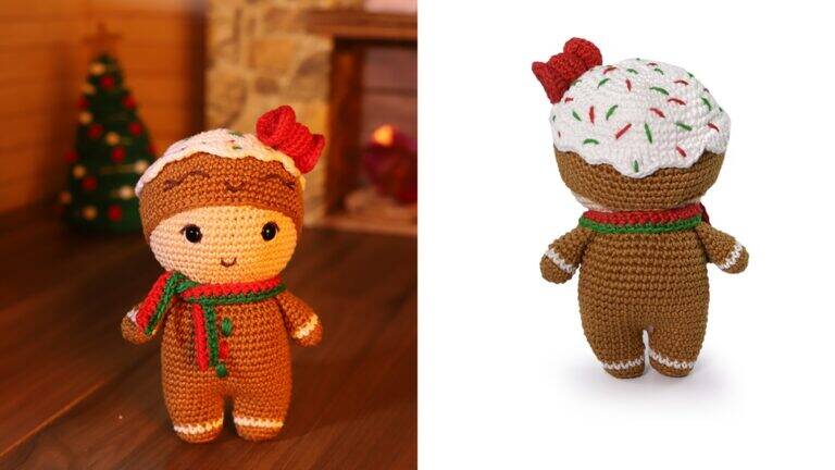 Amigurumi do Biscoito Baby: Um Projeto Fofo para o Natal!