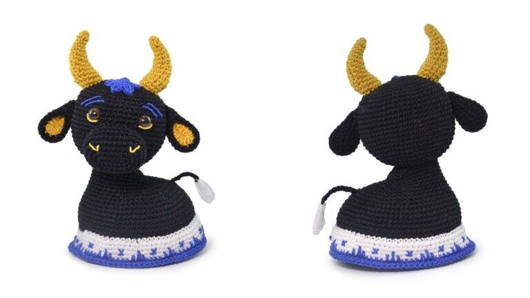 Amigurumi do Boi Caprichoso: Como fazer essa Peça Fofa?