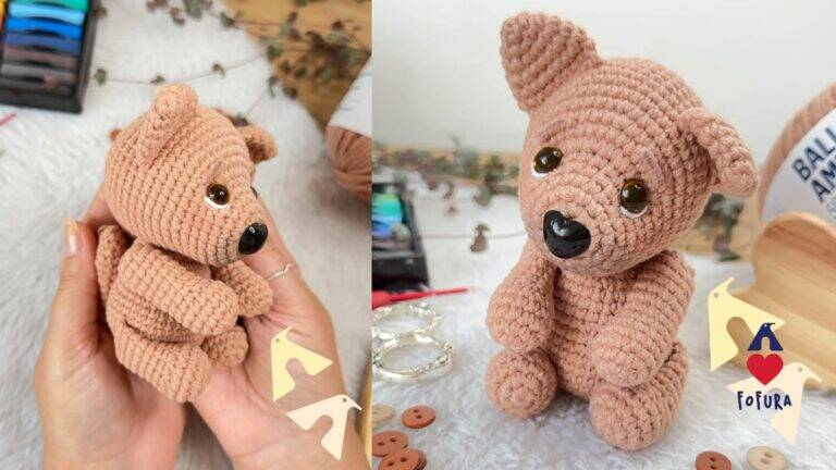 Amigurumi do Cachorro Caramelo: Como Fazer o Seu?