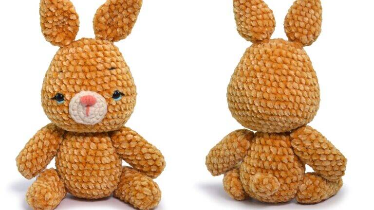 Amigurumi do Coelho Malvin: Fofura em Cada Ponto!
