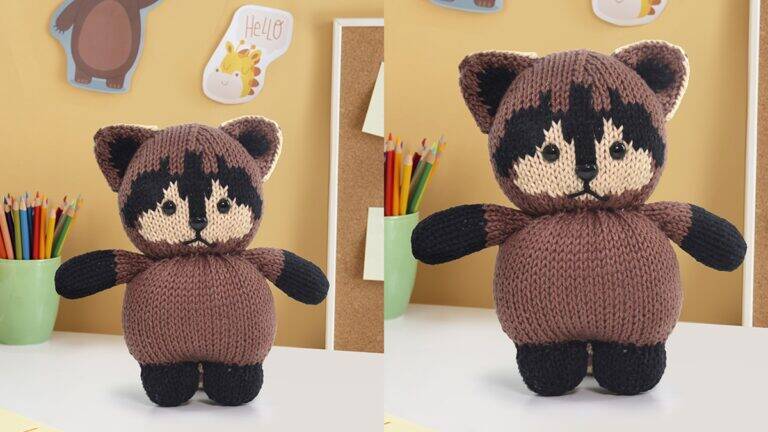 Amigurumi do Guaxinim Robi: Como Fazer Esse Bonequinho?