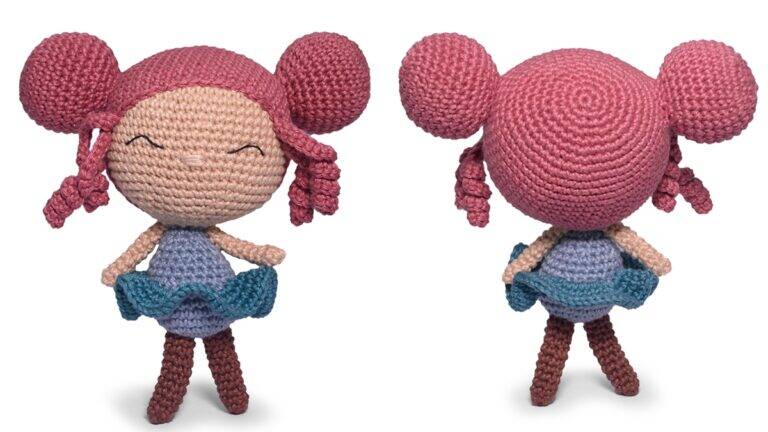 Boneca Cissa em Amigurumi: Encanto e Magia em Amigurumi!