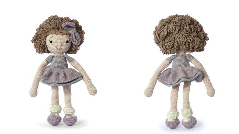 Boneca Luma em Amigurumi: Charme e Doçura em Cada Detalhe!