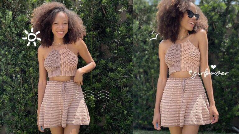 Top Cropped de Crochê: Uma Peça Perfeita Para Qualquer Dia!