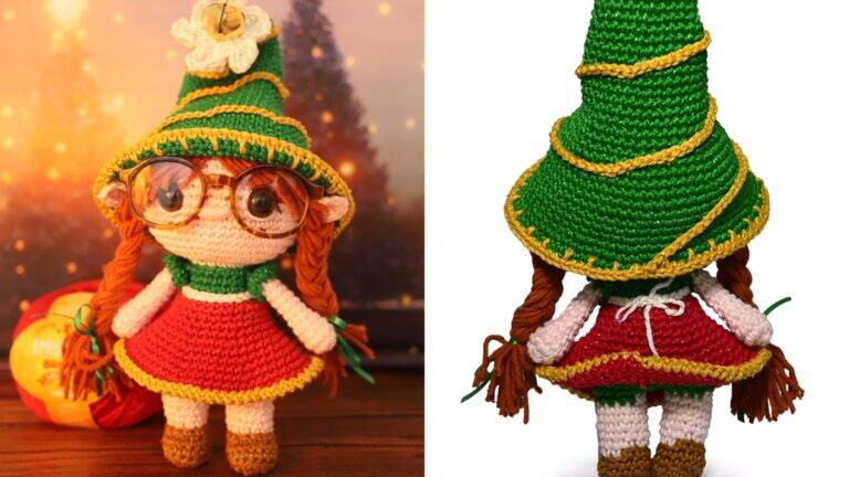 Duende Dafny em Amigurumi: Fofura e Charme no Seu Natal!