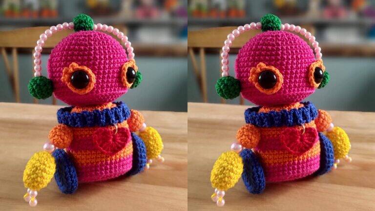 Emile Gears em Amigurumi: Um Projeto Criativo e Encantador!