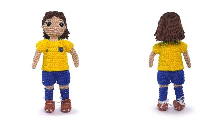 Jogadora da Seleção Brasileira em Amigurumi: Como Fazer?