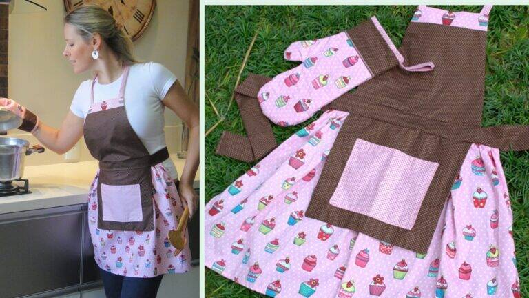 Acessórios de Cozinha em Patchwork: Praticidade com Estilo!