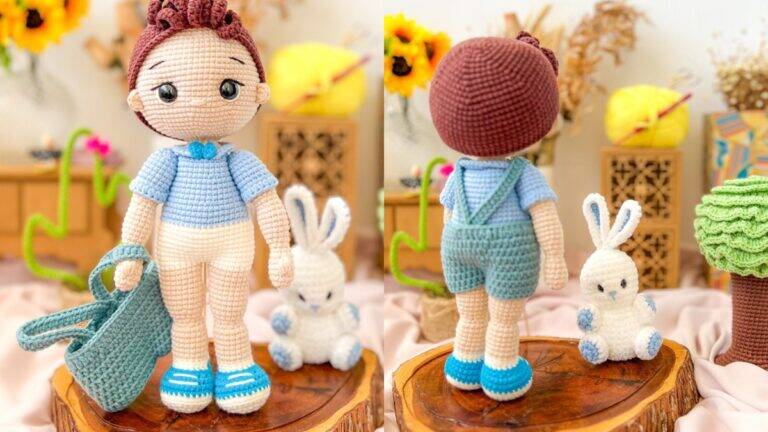 Amigurumi do Luy e o Colhinho: Fofuras em Pontos de Crochê!