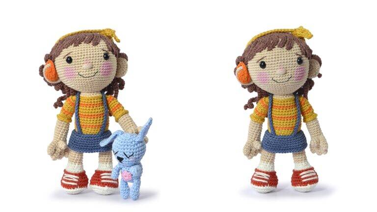Menina Malu e Sua Mascote em Amigurumi: Como fazer?