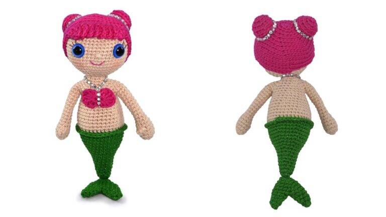 Sereia Pérola em Amigurumi: Como Fazer a Sua?