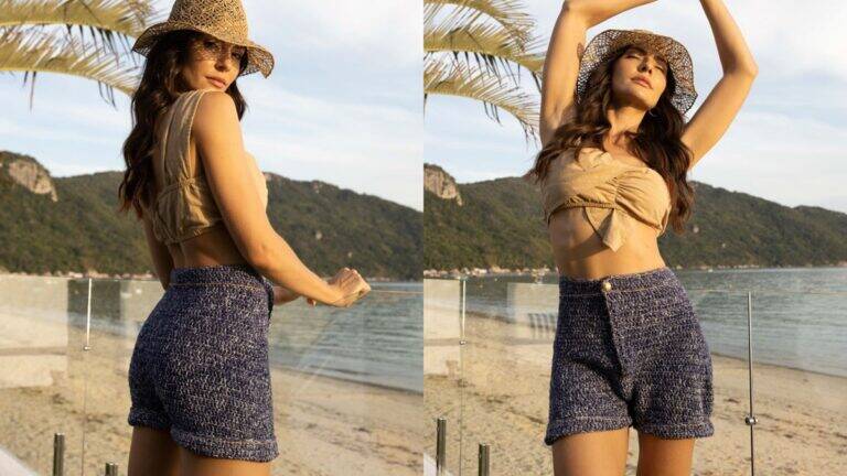 Short em Crochê Jeans: Um Modelito Lindo e Despojado!