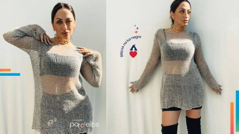 Suéter de Tricô Maxi: Um Modelo Único e Charmoso!