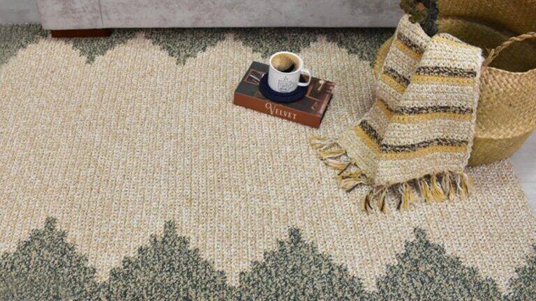 Tapete de Crochê Ecojuta: A Peça Perfeita para a Sua Sala!