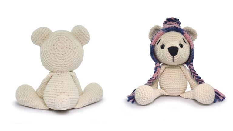 Ursinha Liza em Amigurumi: Um Charme em Formato de Pelúcia!