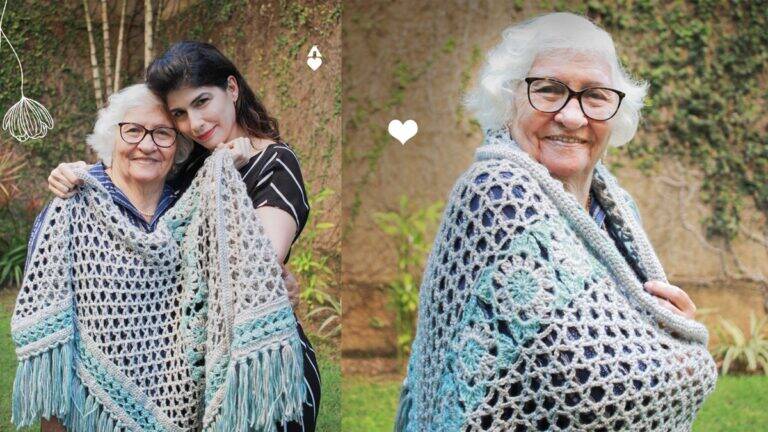 Xale em Crochê: Aprenda a Fazer um Modelo Lindo e Confortável!