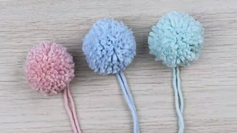 Passo a Passo: Como Fazer Pompons de Crochê Perfeitos
