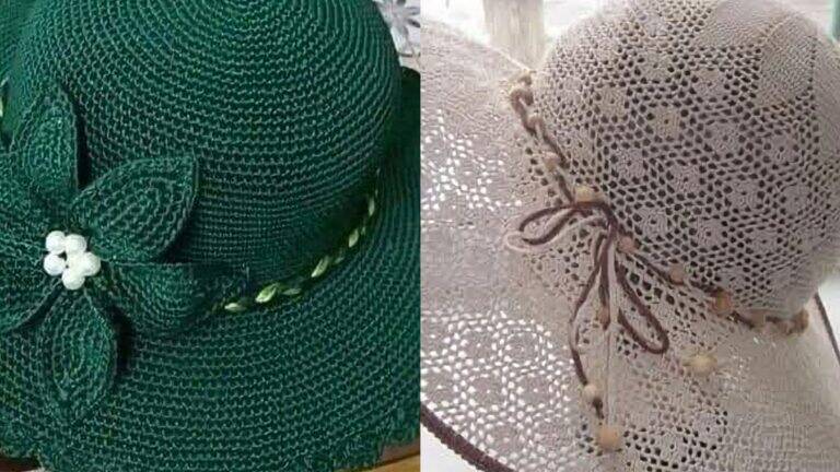 Chapéus de Crochê: Proteção e Estilo com Toque Artesanal