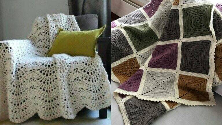 Mantas de Crochê: Um Toque de Magia e Conforto para sua Casa