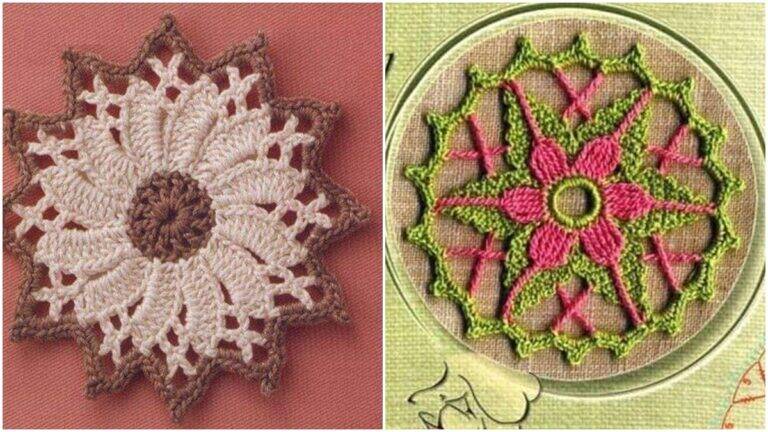 Flores de Crochê para Aplicação: Versatilidade e Elegância nos Projetos!