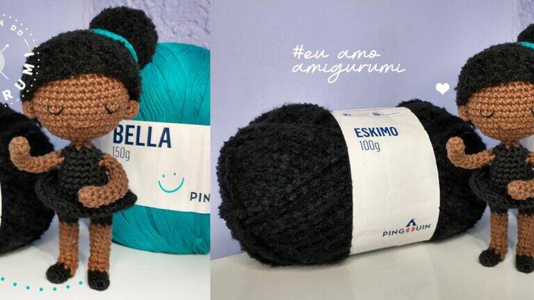 Amigurumi da Bailarina Lis: Aprenda a Fazer Esse Lindo Projeto!