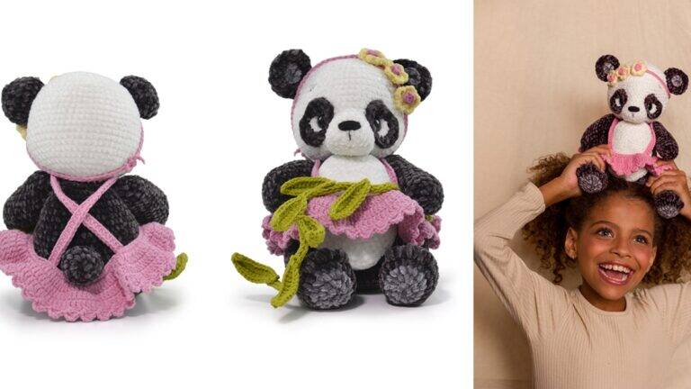 Pandinha em Amigurumi: A Boneca Perfeita Para Presentear!