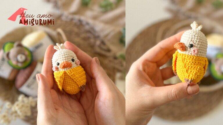 Amigurumi do Patonana, o Pato Banana: Como Fazer o Seu?