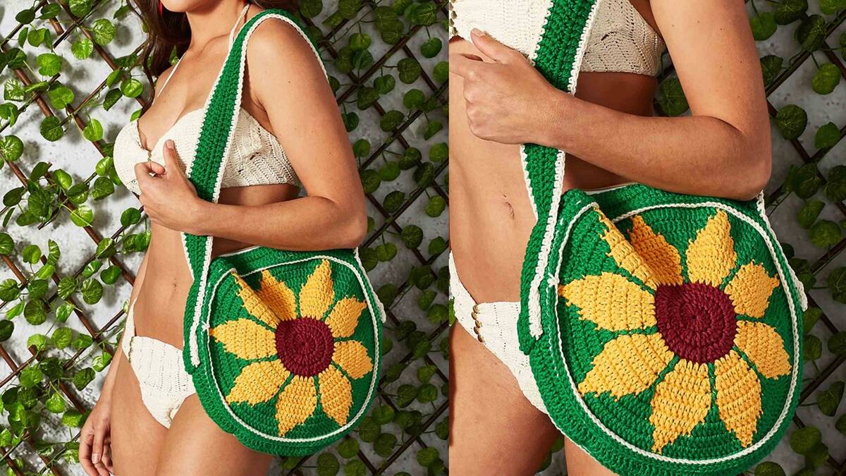 bolsa de crochê