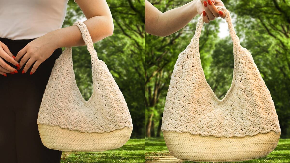 bolsa de crochê