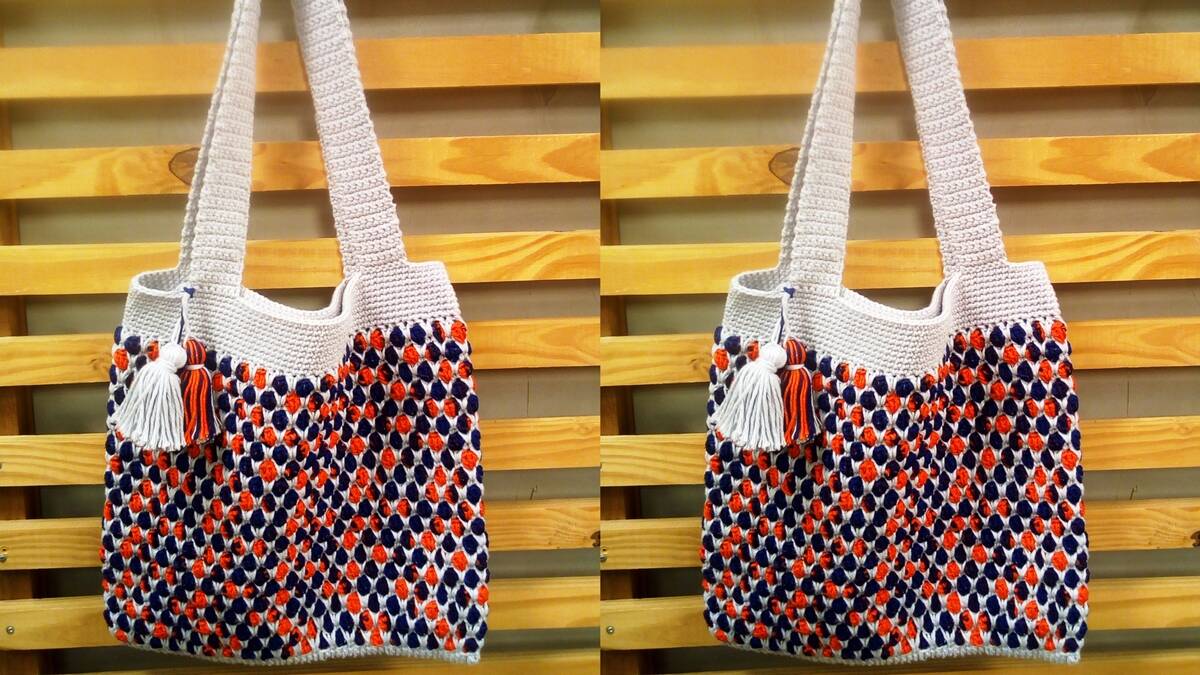 bolsa de crochê