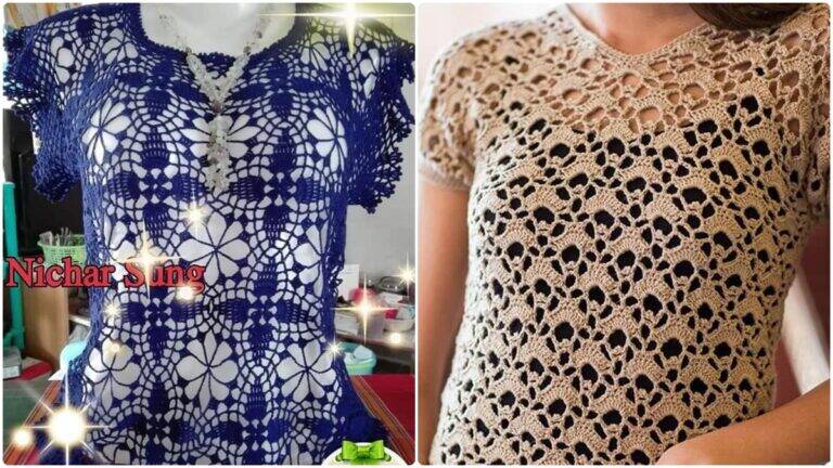 Crie Blusas de Crochê Lindíssimas para o Dia a Dia!