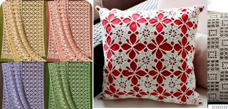 Capas de Almofadas de Crochê: Um Charme Aconchegante!