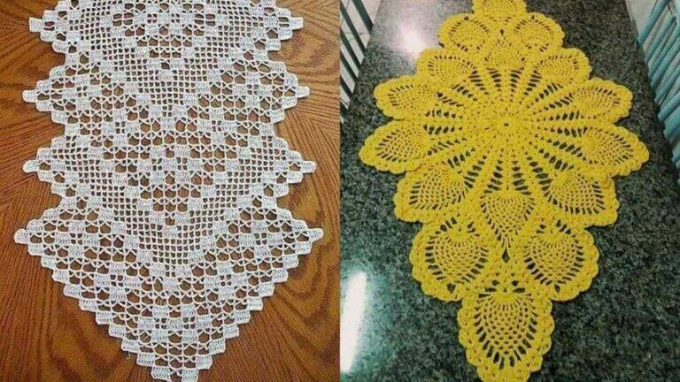 Aprenda a Fazer Lindos Centros de Mesa em Crochê Moderno!
