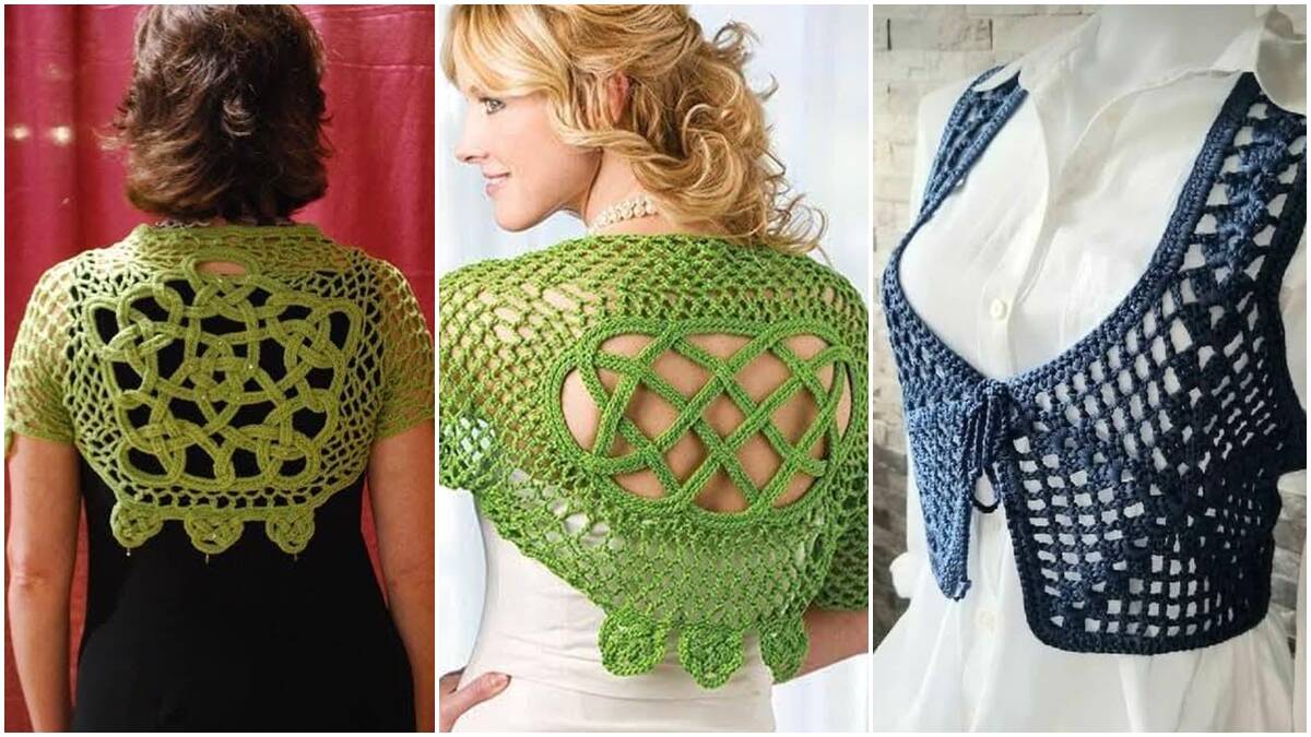 15 Coletinhos de Crochê: Lindos Para Adicionar Camadas ao Look!