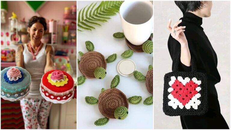 Inspirações de Crochê Moderno: Ideias DIY para Encantar Suas Criações
