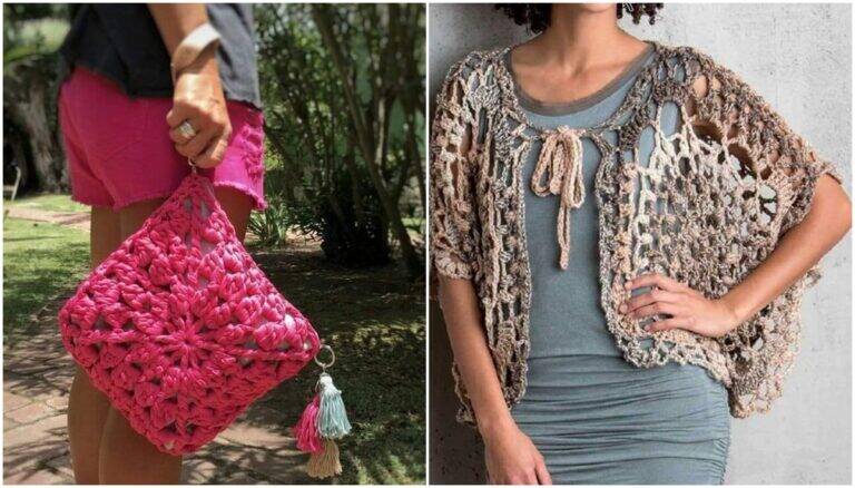 DIY de Crochê Moderno: Peças Lindas e Fáceis de Fazer no Dia a Dia!
