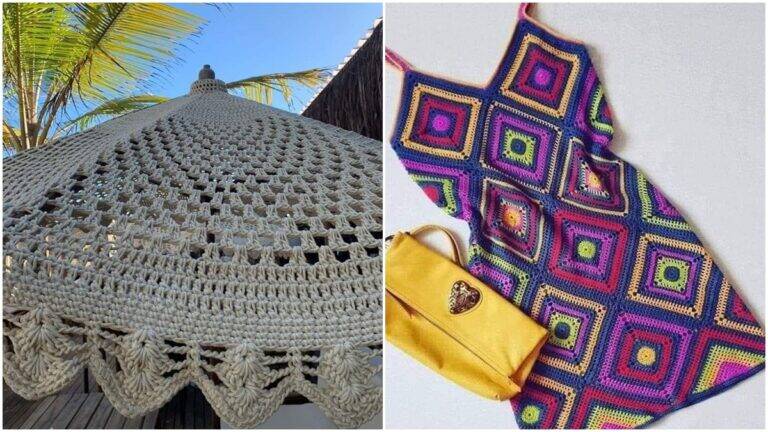 DIY de Crochê Moderno para Todos os Estilos: Peças para se Inspirar!