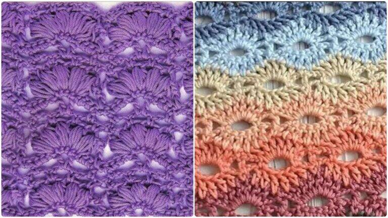 Explore Lindos Pontos de Crochê com Gráficos para Seus Projetos!