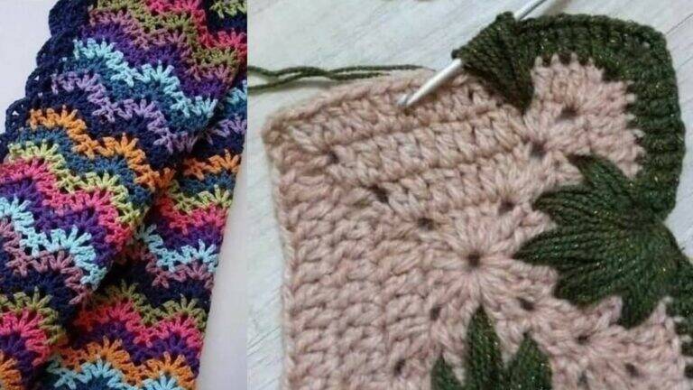 Lindos Pontos de Crochê para Usar no Seu Artesanato!