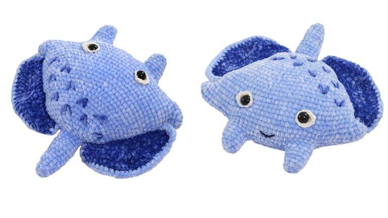 Amigurumi da Raia: Um Animal Magnífico dos Mares!