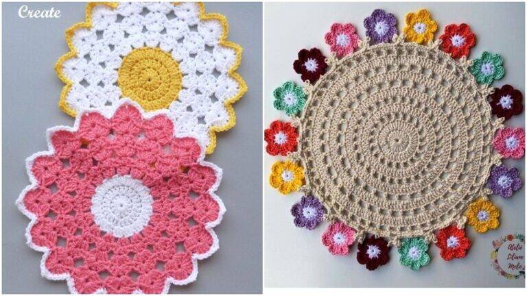 Aprenda a Criar Sousplats de Crochê, Peças Lindas para Renda Extra!
