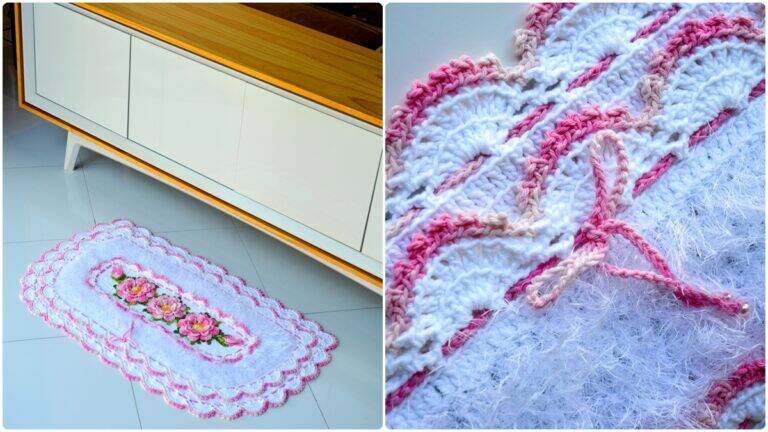 Tapete de Crochê Bailarina: Uma Peça Fofa para Decorar!