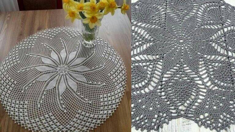 Toalhas de Mesa de Crochê: Guia Completo com Receita Passo a Passo!
