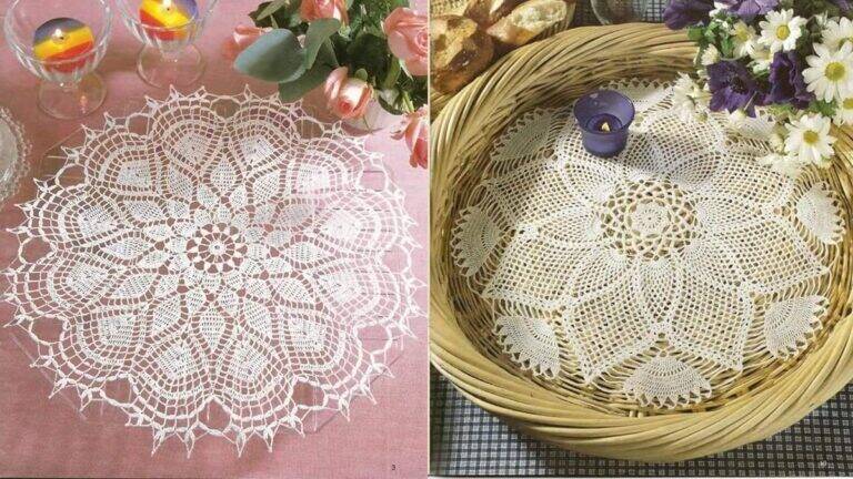 26 Lindas Toalhinhas de Crochê Elegantes com Gráficos!