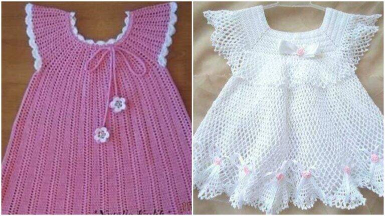 Vestidinhos de Crochê Infantil: Peças Lindas para as Pequenas!