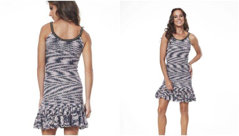 Vestido de Crochê Nublado: Uma Peça Linda para o Dia a Dia!
