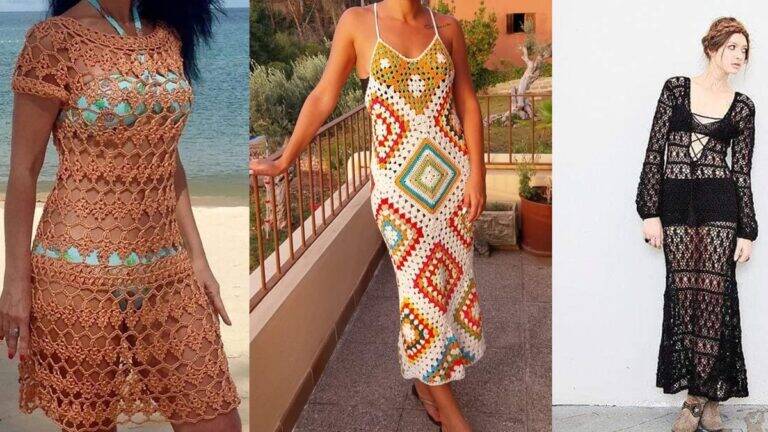 15 Vestidos de Crochê que Servem Para Qualquer Ocasião!