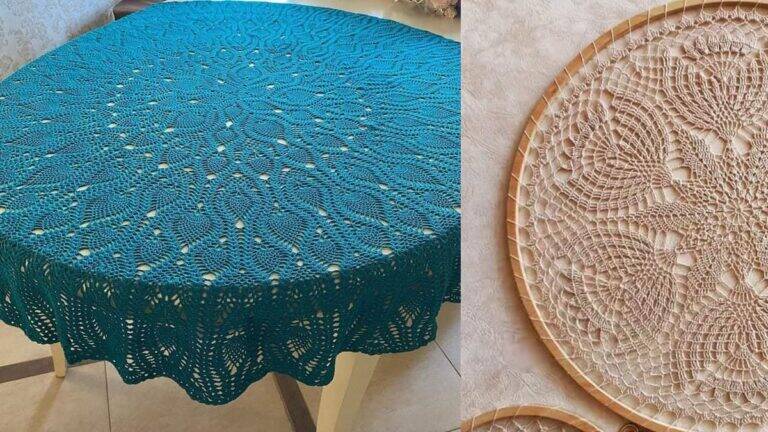 Toalhas de Mesa em Crochê: Tudo o Que Precisa Saber!